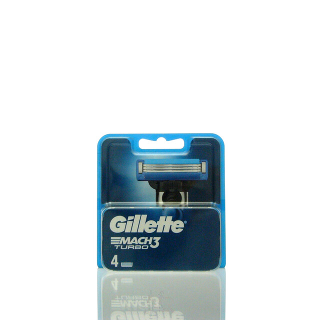 Gillette Mach3 Turbo Rasierklingen 4 Stk. von Gillette