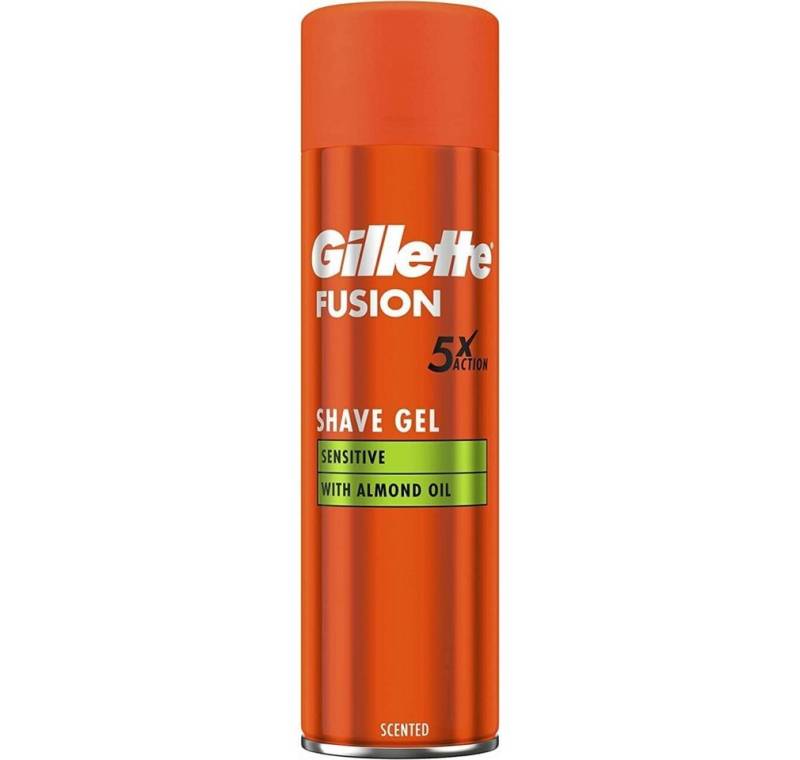 Gillette Rasierklingen Fusion 5 Scented Shave Gel Ultra Sensitive 200ml von Gillette