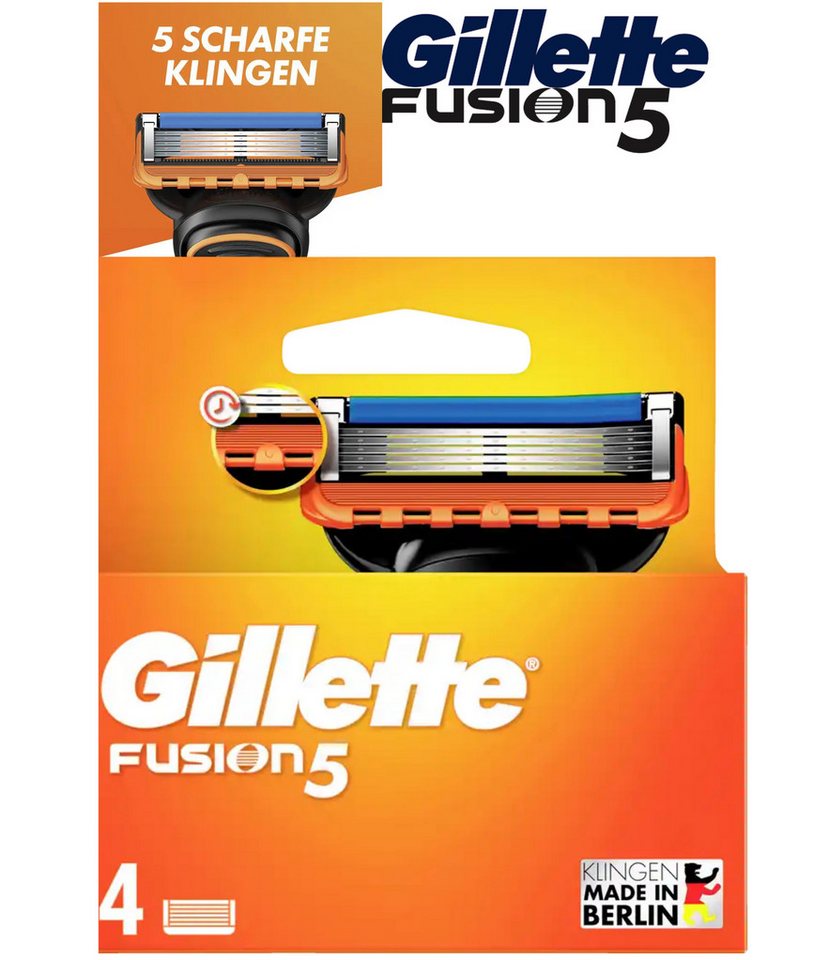 Gillette Rasierklingen Fusion5, 4-tlg. von Gillette
