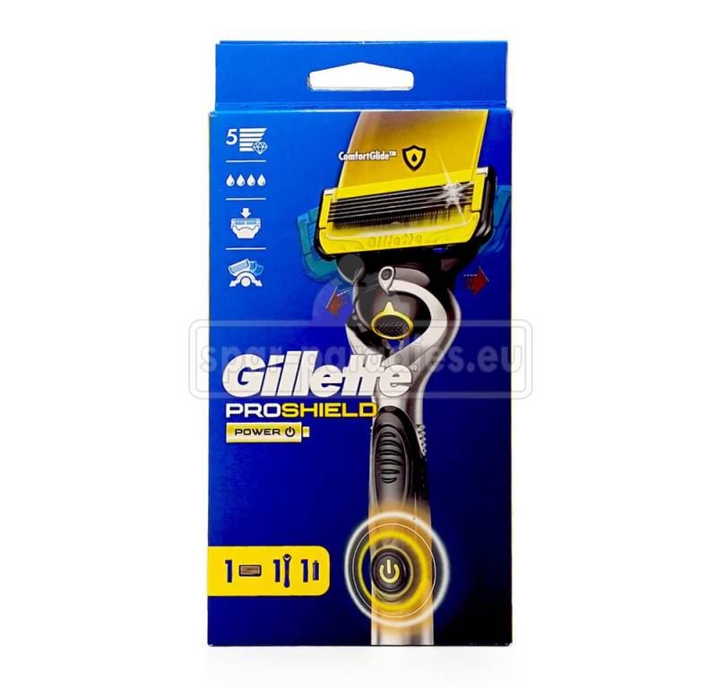 Gillette Rasierklingen Gillette ProShield Hautschutz Power FlexBall Rasierer von Gillette
