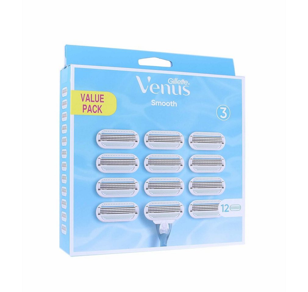 Gillette Rasierklingen Venus Rasierklingen, Smooth, 12 St von Gillette