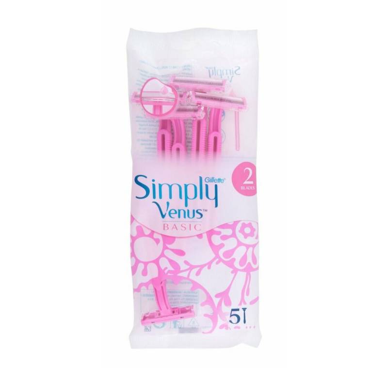 Gillette Rasierklingen Venus Simply Basic Razor 5 Stücke von Gillette