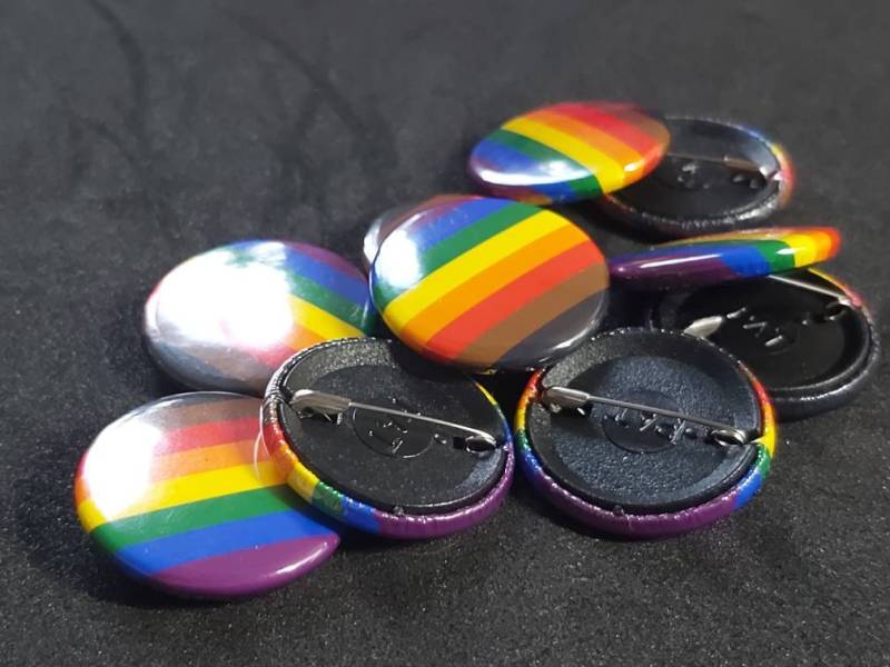 Philadelphia Philly Regenbogen Pride Lgbtqi + Pin von GillyJeanCrafts