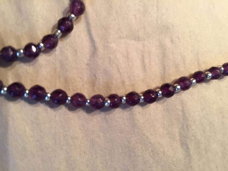 Amethyst Halskette Amethyst Halskette von GiltLilyHandicraft
