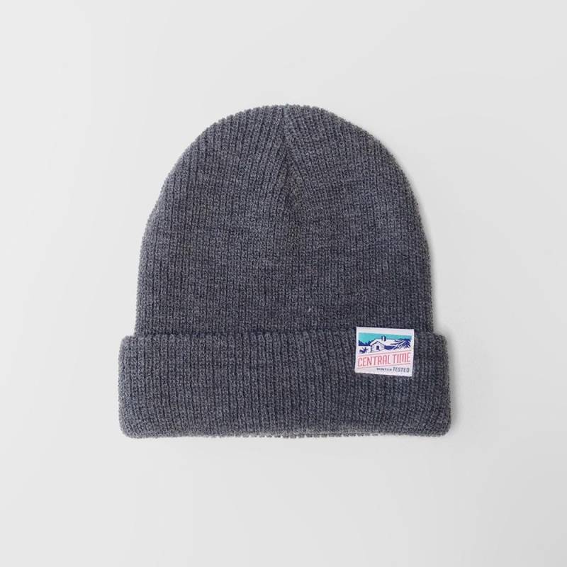 Central Time Schneemütze - Charcoal Central Time Schneemütze - Charcoal von GilteeApparelCompany