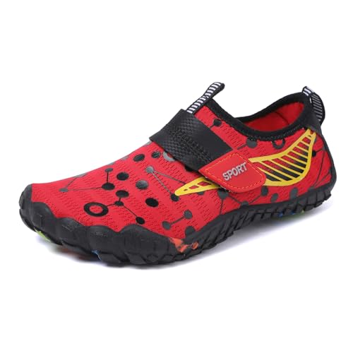 Kinder Barfußschuhe, Barefoot Shoes Kids, Leicht Schnell Trocknend Traillaufschuhe Wanderschuhe Für Jungen Und Mädchen (B-6, Jugendliche, Herren, 36, Numerisch, EU Schuhgrößensystem, M) von Giltpeak