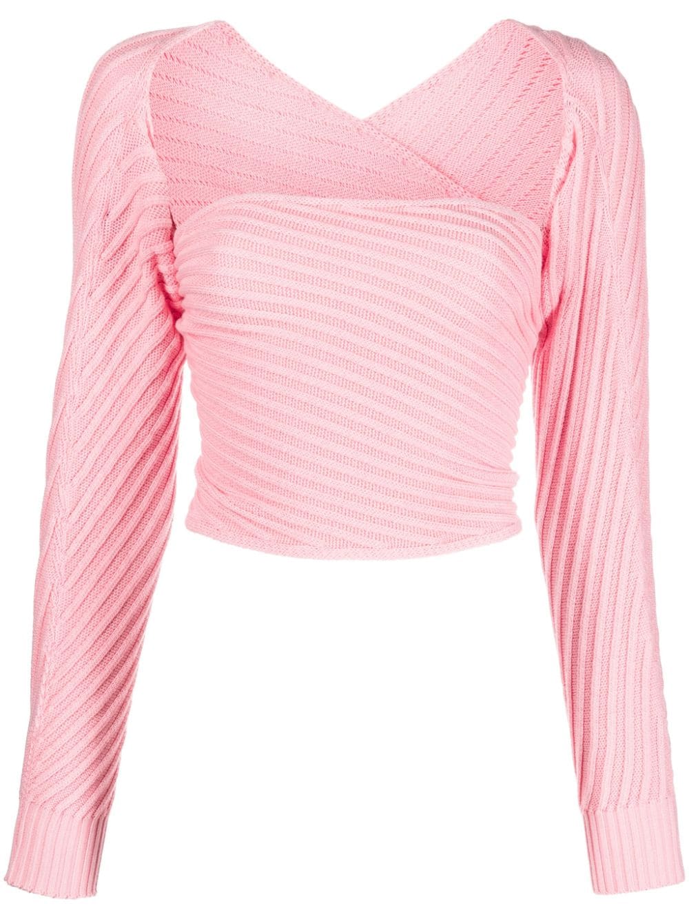 Gimaguas Marianne Mangas Pullover - Rosa von Gimaguas