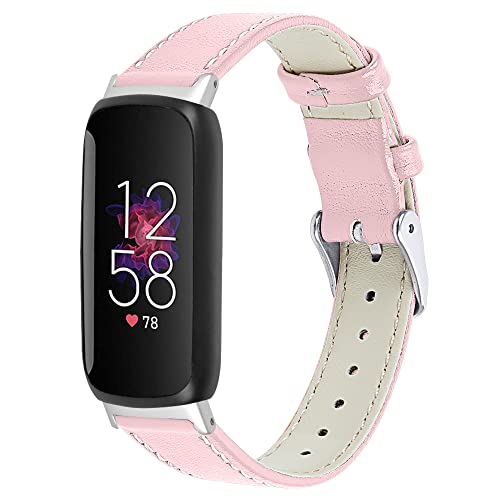 Gimuk Lederarmband kompatibel mit Fitbit Inspire 3 Armbänder für Damen und Herren, weiches atmungsaktives Leder-Sport-Armband Ersatzband, Armband für Fitbit Inspire 3 (Rosa) Gimuk Lederarmband kompatibel mit Fitbit Inspire 3 Armbänder für Damen und Herren, weiches atmungsaktives Leder-Sport-Armband Ersatzband, Armband für Fitbit Inspire 3 (Rosa) von Gimuk