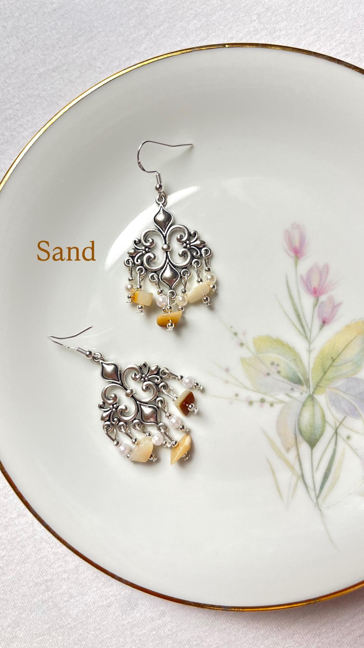 Boho Ohrringe Mit Edelsteinen von GinArtDesigns