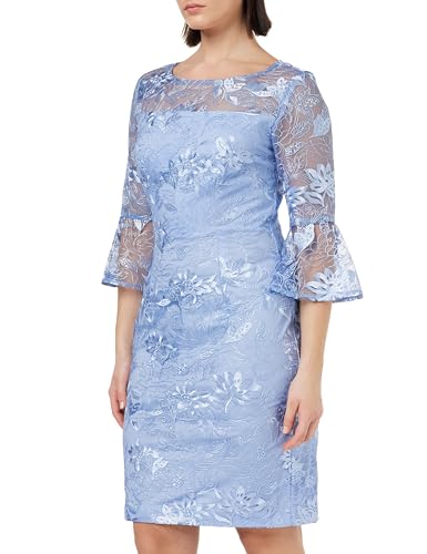 Gina Bacconi Damen Besticktes Pailletten-Spitzenkleid Cocktailkleid, Hortensie, 40 von Gina Bacconi