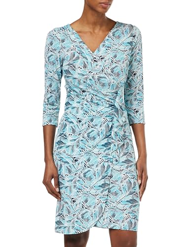 Gina Bacconi Damen Jersey Dress Cocktailkleid, Turquoise, 38 von Gina Bacconi