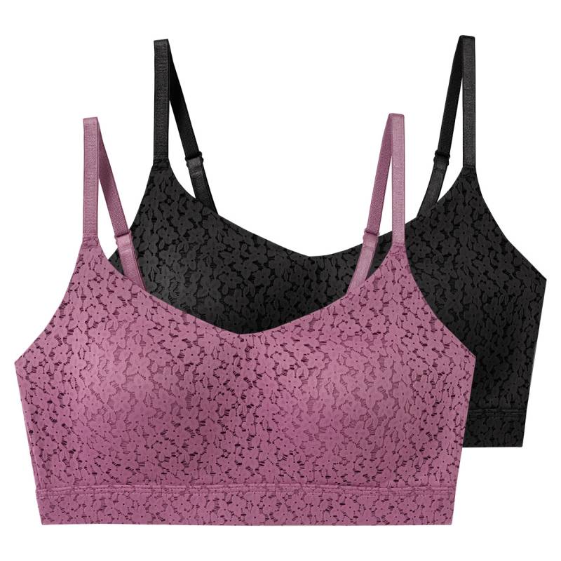 2 Damen Bustiers mit floraler Spitze von Gina Benotti