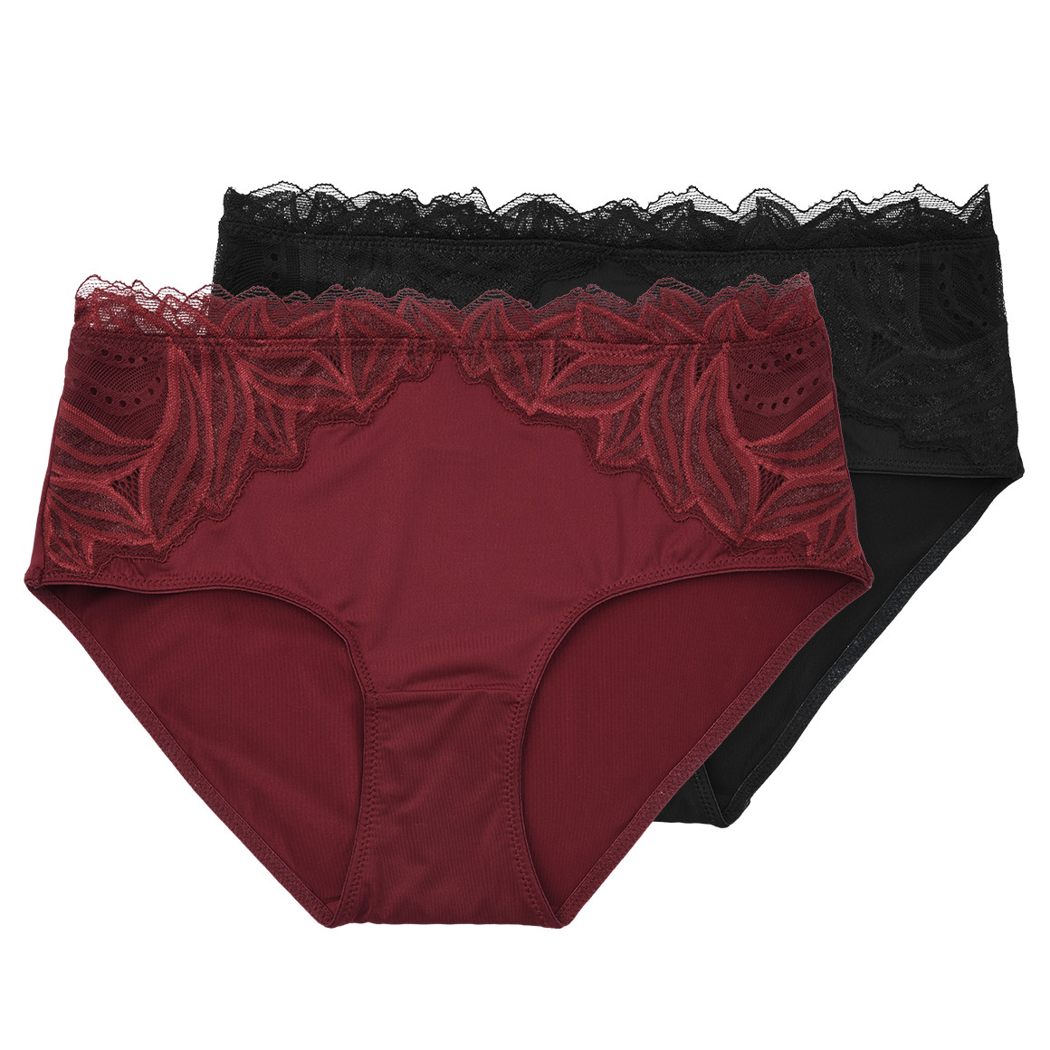 2 Damen Pantys mit Spitze von Gina Benotti