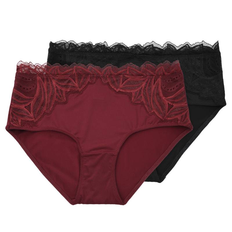 2 Damen Pantys mit Spitze von Gina Benotti
