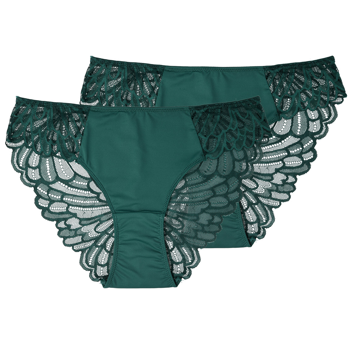 2 Damen Slips mit Spitze 2 Damen Slips mit Spitze von Gina Benotti