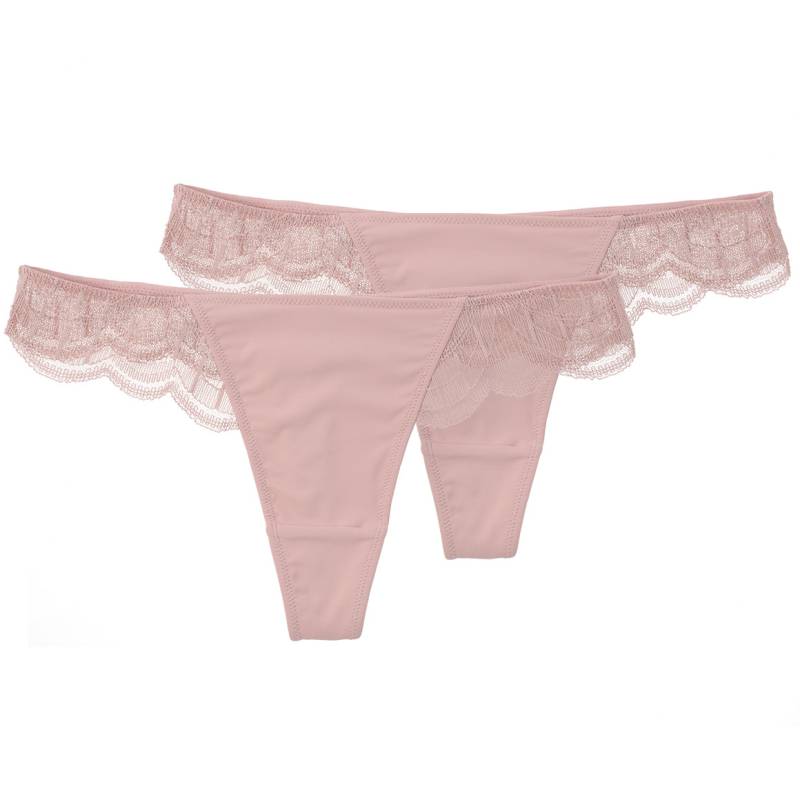 2 Damen Strings mit Spitze von Gina Benotti