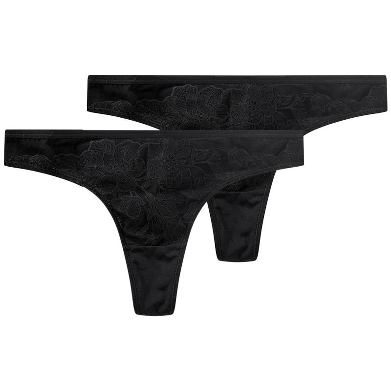 2 Damen Strings mit Spitze von Gina Benotti