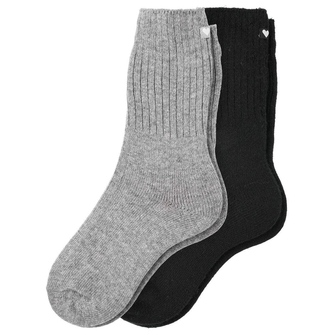 2 Paar Damen Socken mit Wolle von Gina Benotti