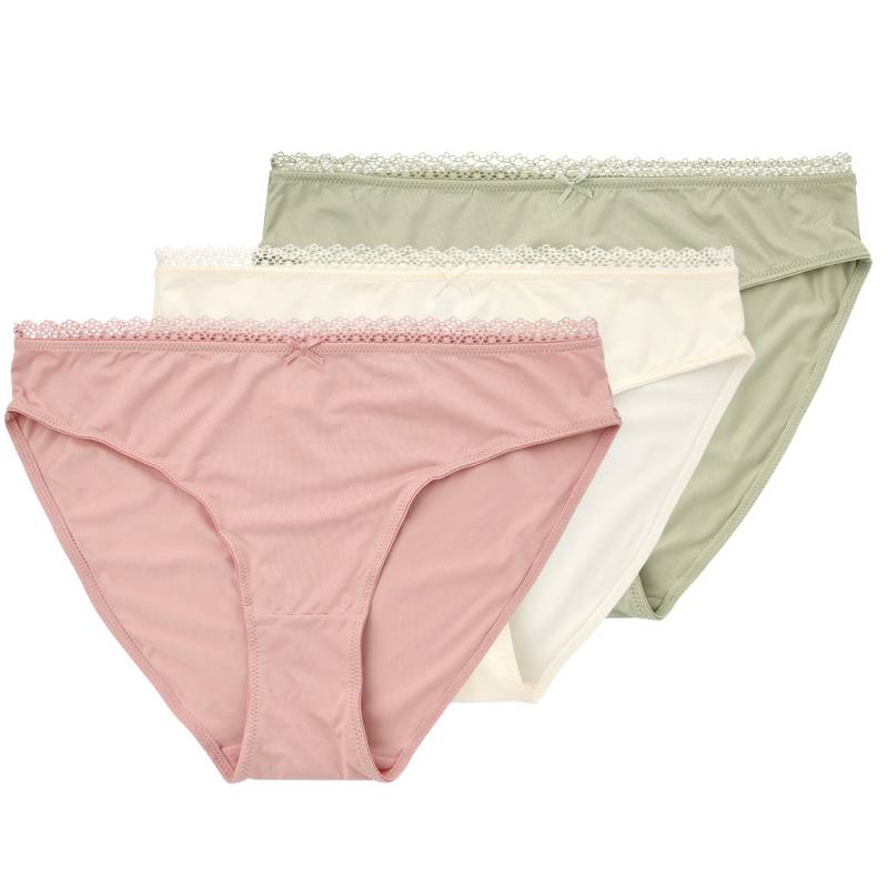 3 Damen Slips aus Mikrofaser von Gina Benotti