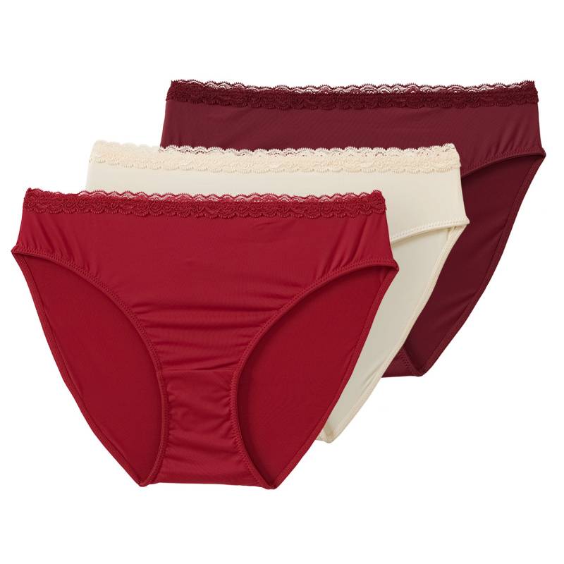 3 Damen Slips in verschiedenen Farben von Gina Benotti
