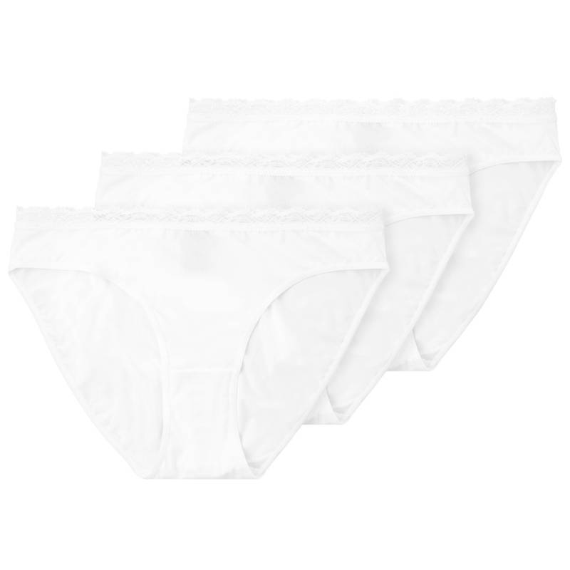 3 Damen Slips mit Spitze von Gina Benotti