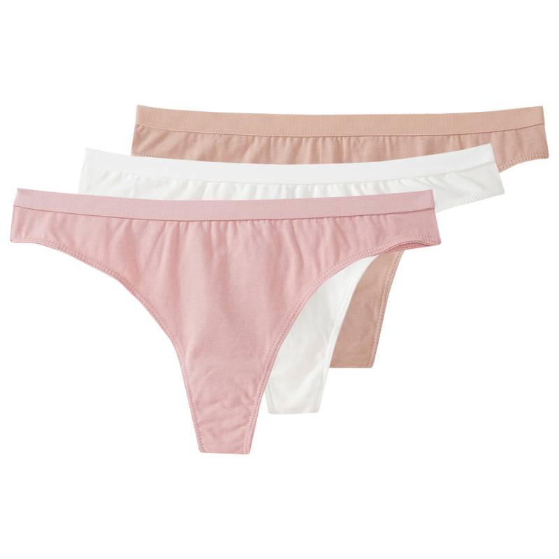 3 Damen Strings mit Webbund von Gina Benotti