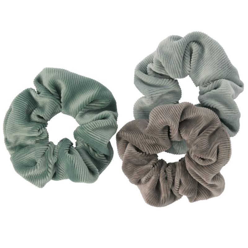 3 Scrunchies aus Cord von Gina Benotti