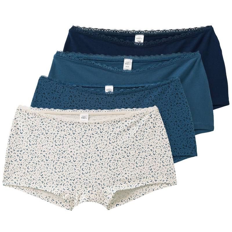 4 Damen Shorts in verschiedenen Dessins von Gina Benotti