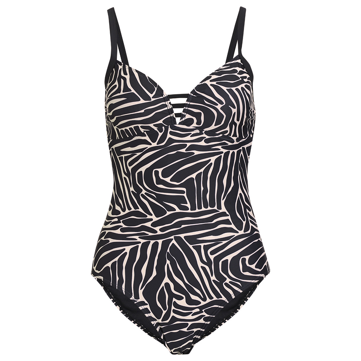 Damen Badeanzug im Zebra-Look von Gina Benotti