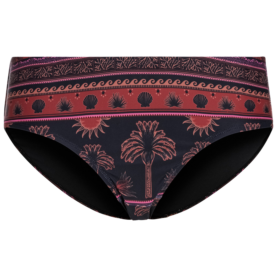 Damen Bikinipanty mit Palmen-Print von Gina Benotti