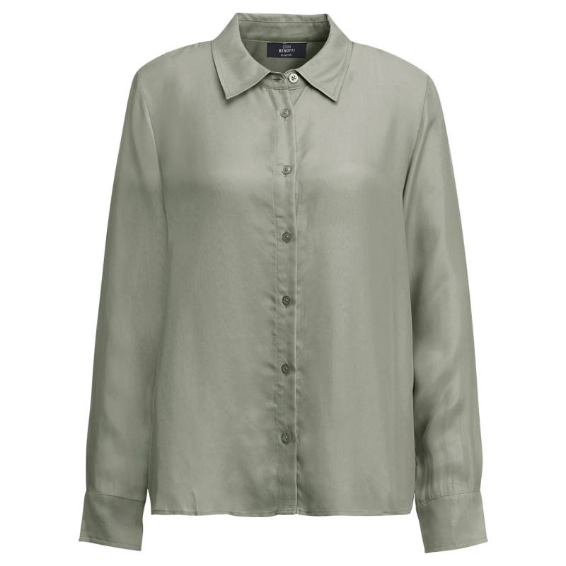 Damen Bluse in glänzender Optik Damen Bluse in glänzender Optik von Gina Benotti