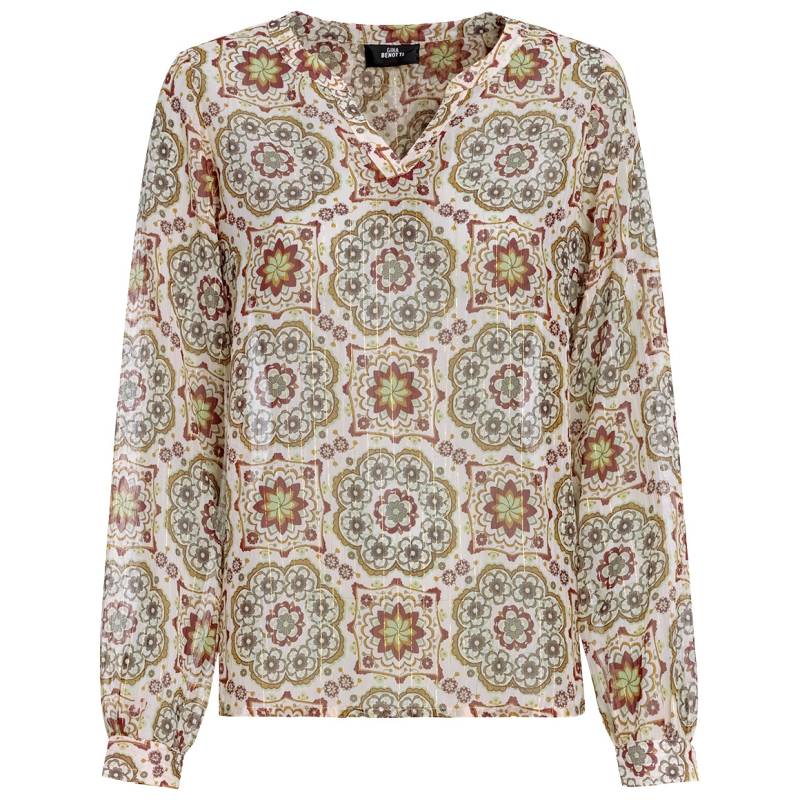 Damen Bluse mit Allover-Muster von Gina Benotti