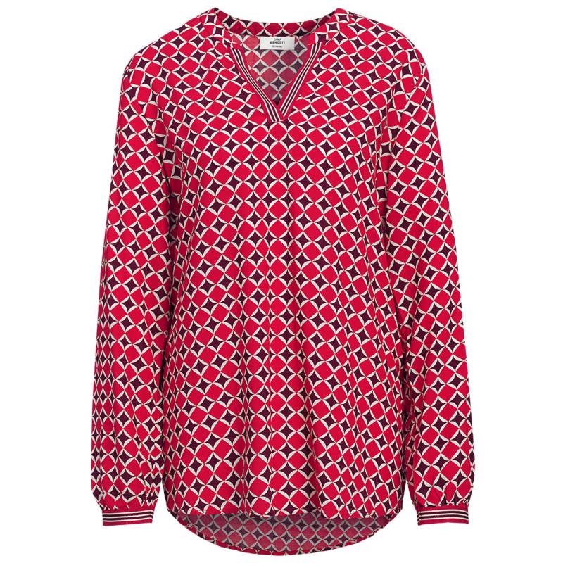 Damen Bluse mit Serafino-Ausschnitt von Gina Benotti