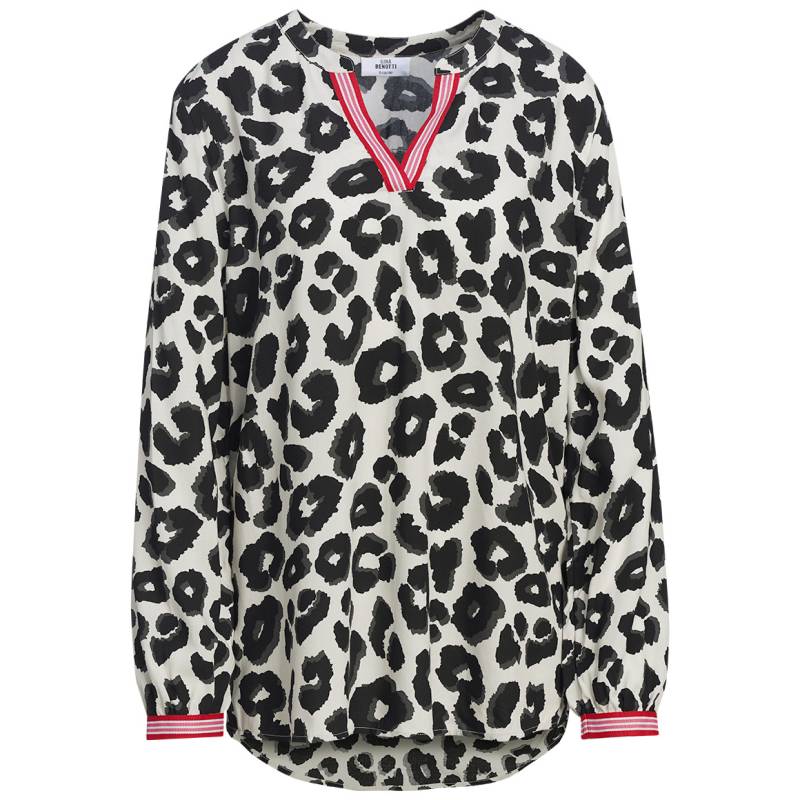 Damen Bluse mit Serafino-Ausschnitt von Gina Benotti