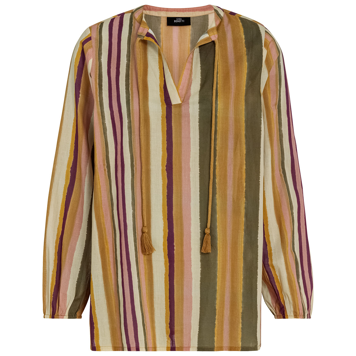 Damen Bluse mit Streifen-Look Damen Bluse mit Streifen-Look von Gina Benotti