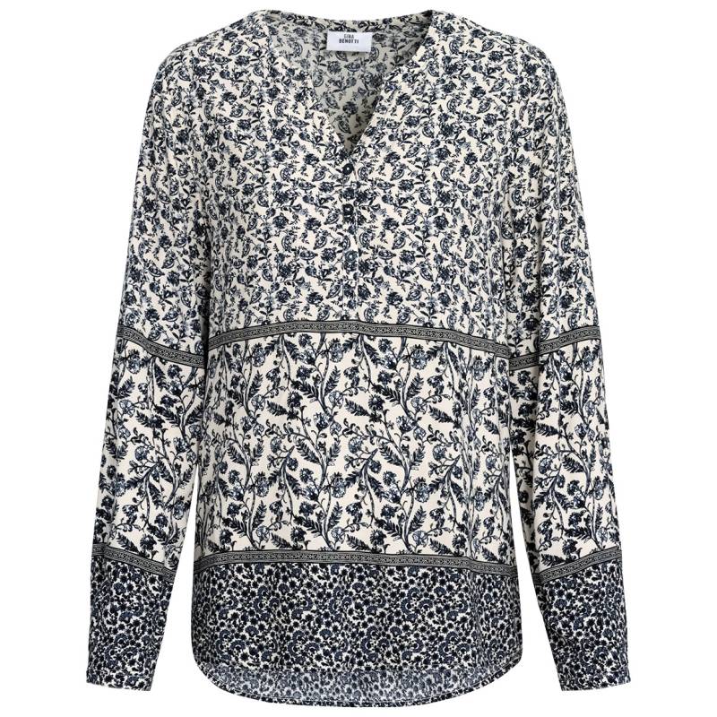 Damen Bluse mit Turn-up-Ärmeln von Gina Benotti