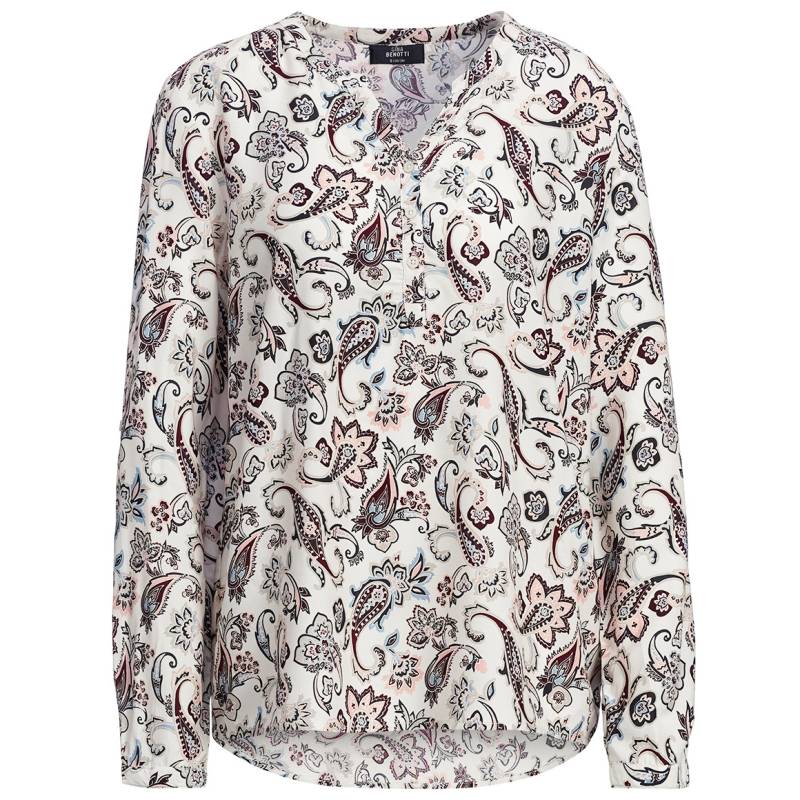 Damen Bluse mit Turn-up-Ärmeln von Gina Benotti