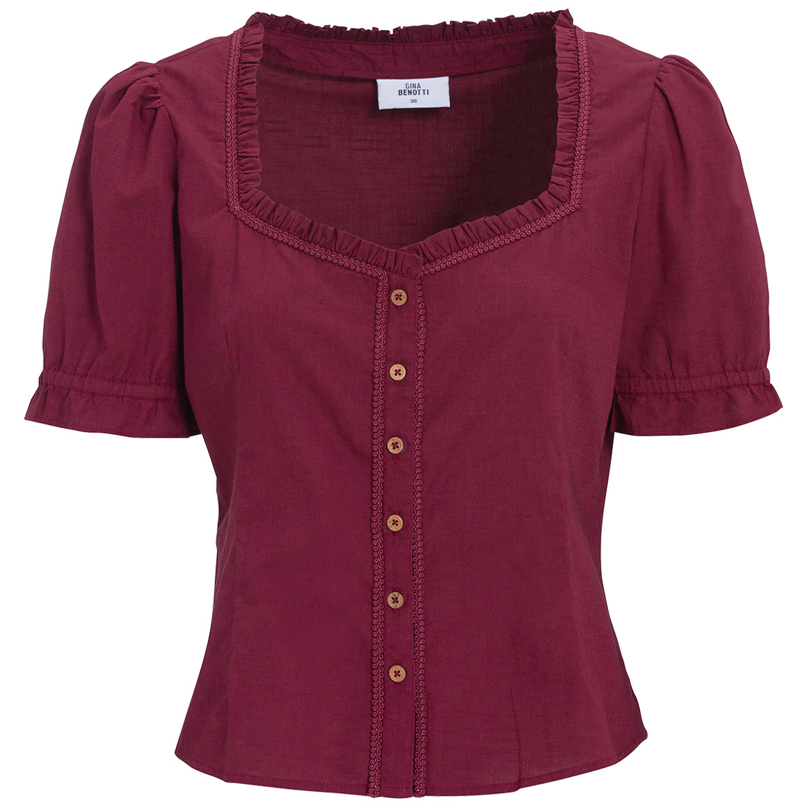 Damen Bluse mit weitem Ausschnitt Damen Bluse mit weitem Ausschnitt von Gina Benotti