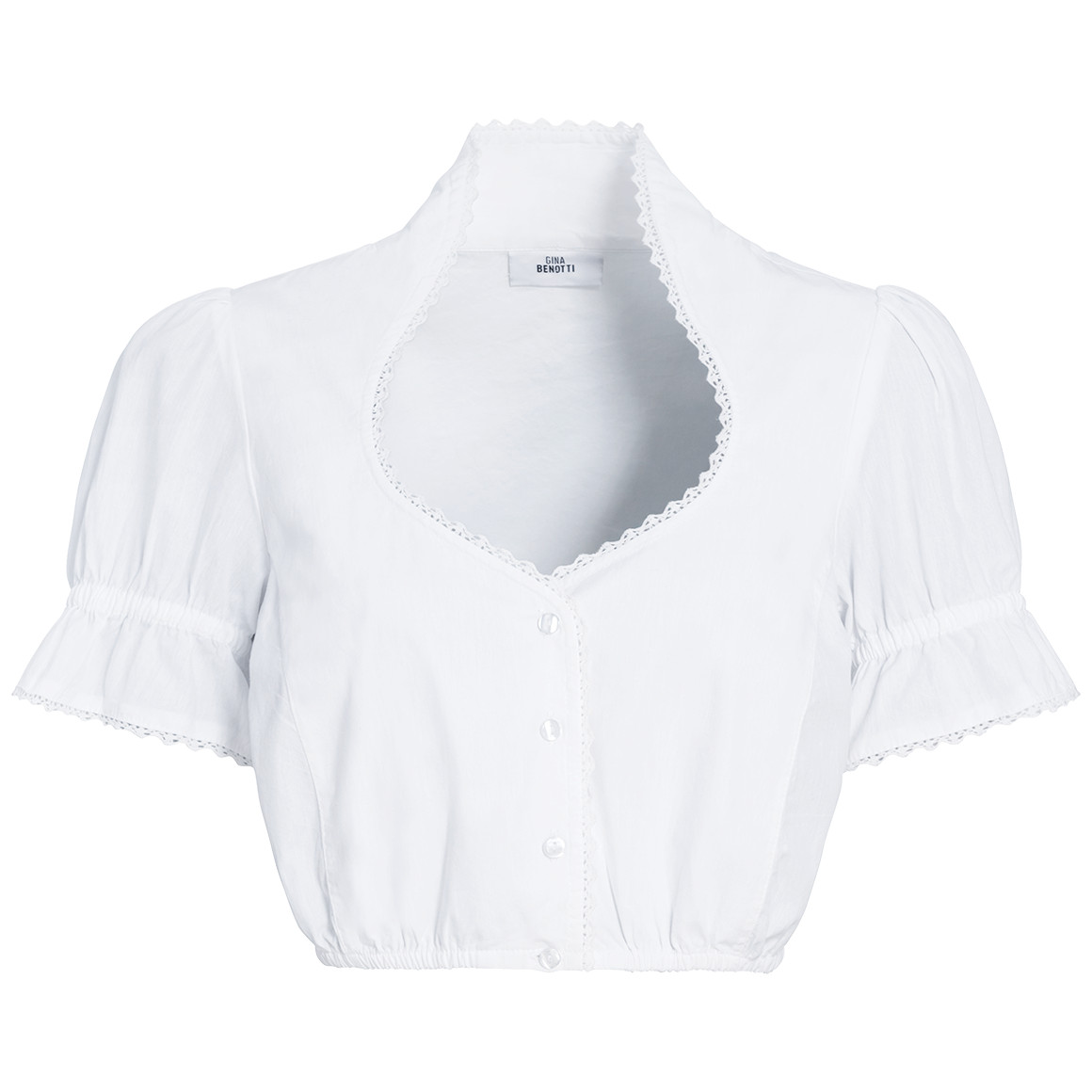Damen Dirndl-Bluse mit Spitze Damen Dirndl-Bluse mit Spitze von Gina Benotti