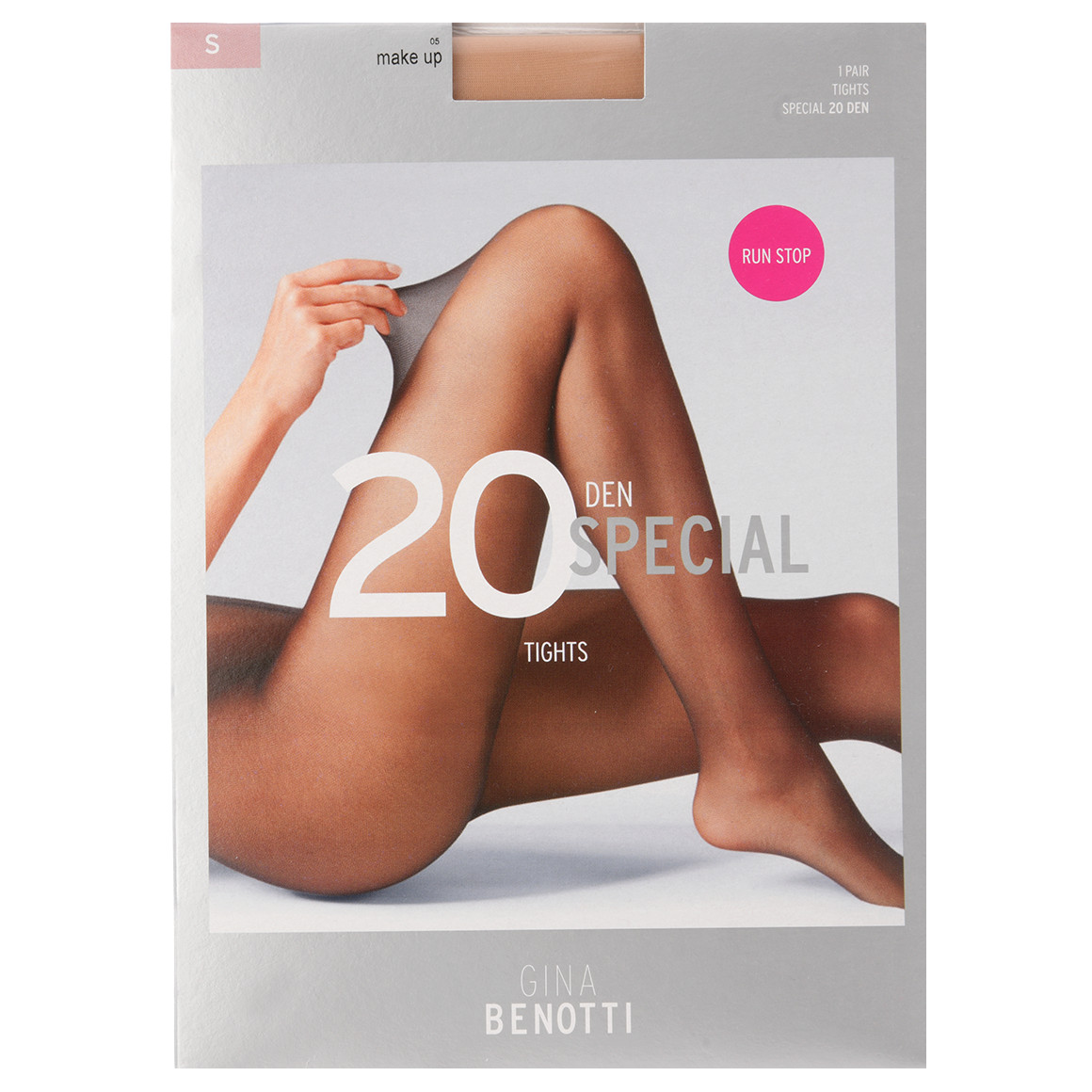 Damen Feinstrumpfhose mit Laufmaschenstopp von Gina Benotti