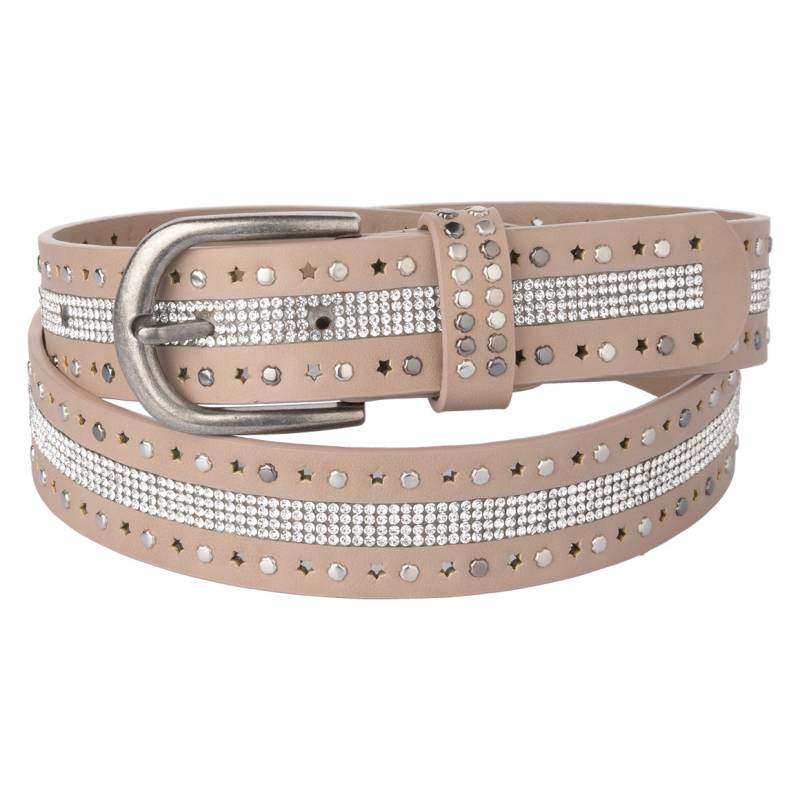 Damen Gürtel mit Nieten-Applikation von Gina Benotti