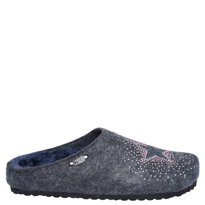 Damen Hausschuhe mit Glitzersteinchen von Gina Benotti