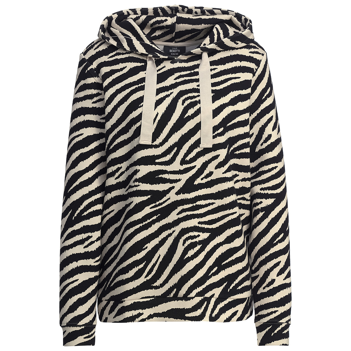 Damen Hoodie mit Animal-Print von Gina Benotti