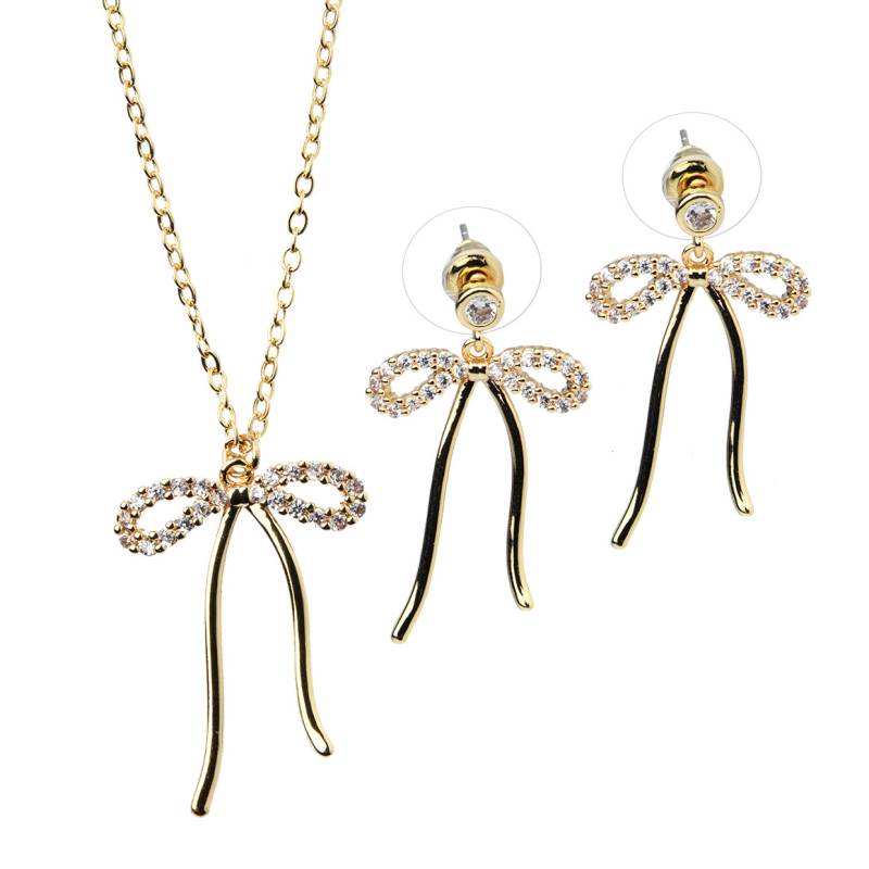 Damen Kette und Ohrstecker im Set von Gina Benotti