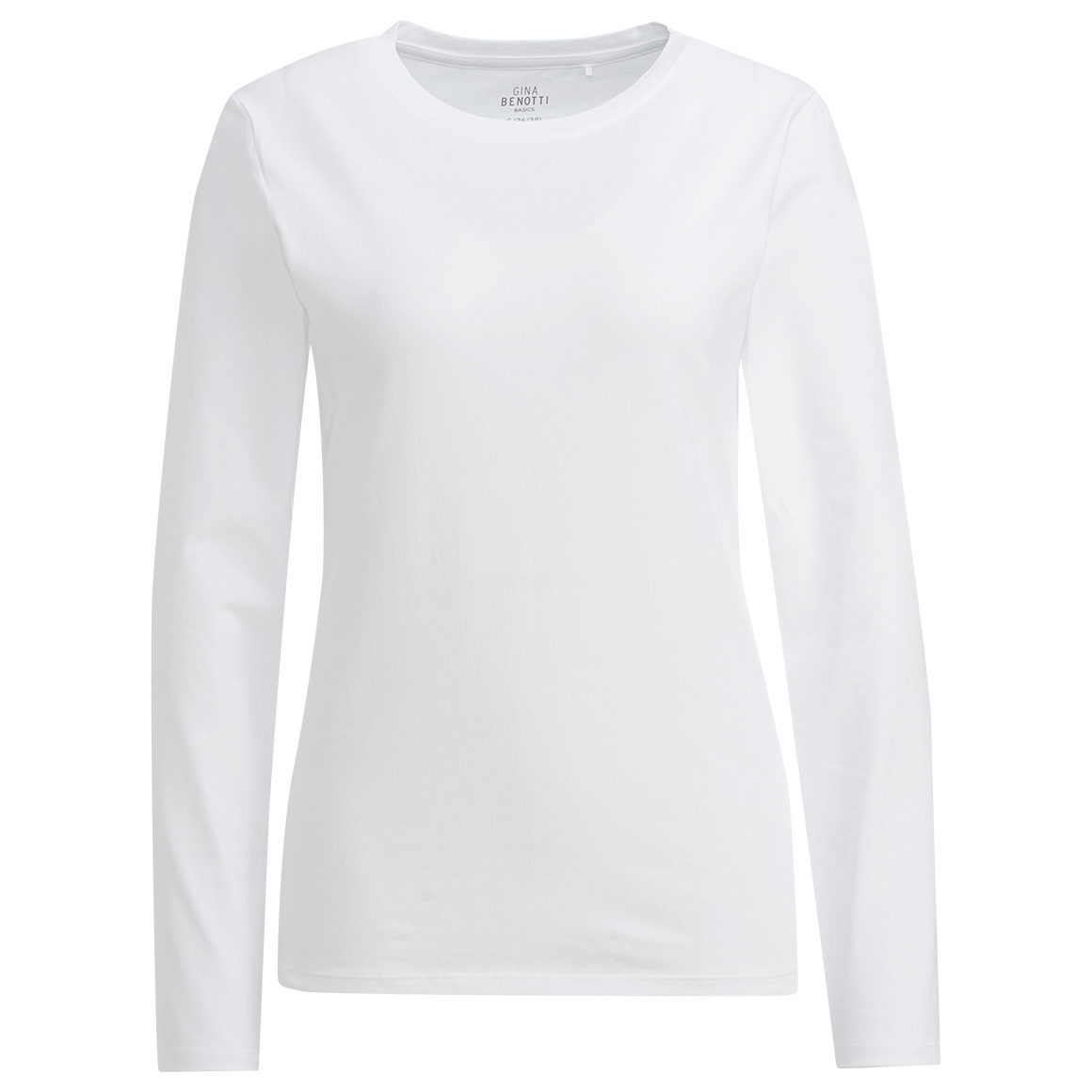 Damen Langarmshirt mit Bio-Baumwolle Damen Langarmshirt mit Bio-Baumwolle von Gina Benotti