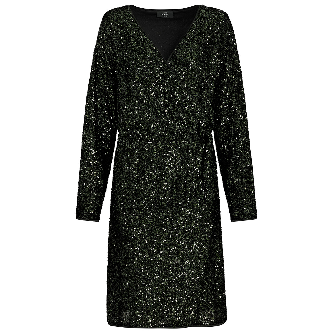 Damen Paillettenkleid  in Wickel-Optik von Gina Benotti