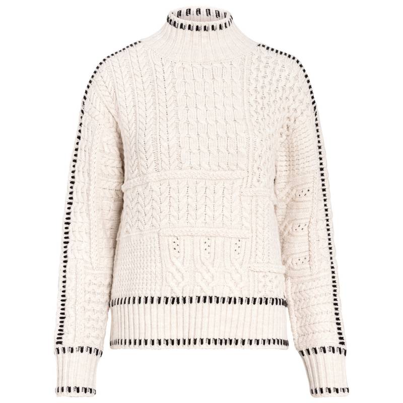 Damen Pullover mit Zopfmuster von Gina Benotti