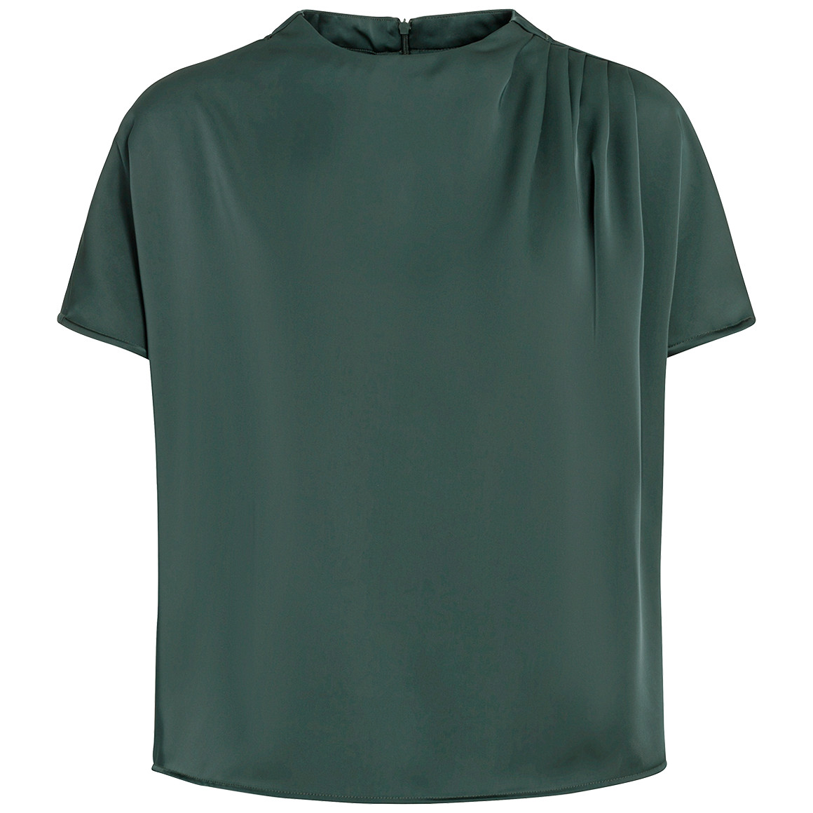 Damen Satin-Bluse mit Faltendetail von Gina Benotti