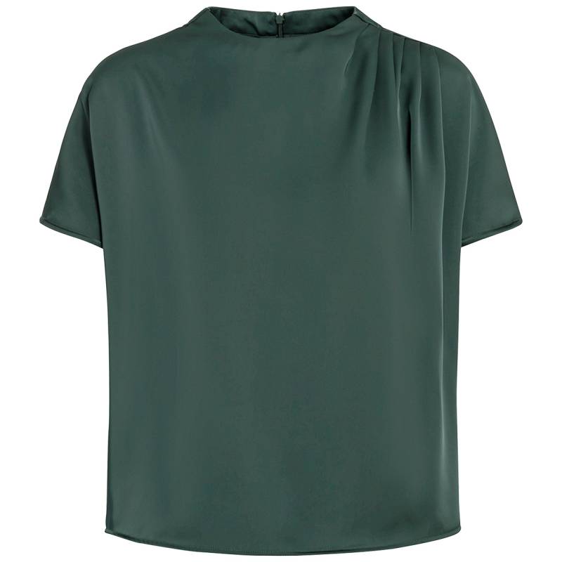 Damen Satin-Bluse mit Faltendetail Damen Satin-Bluse mit Faltendetail von Gina Benotti