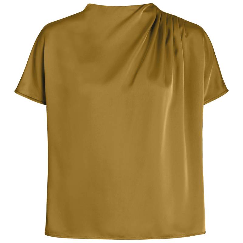 Damen Satin-Bluse mit Faltendetail von Gina Benotti